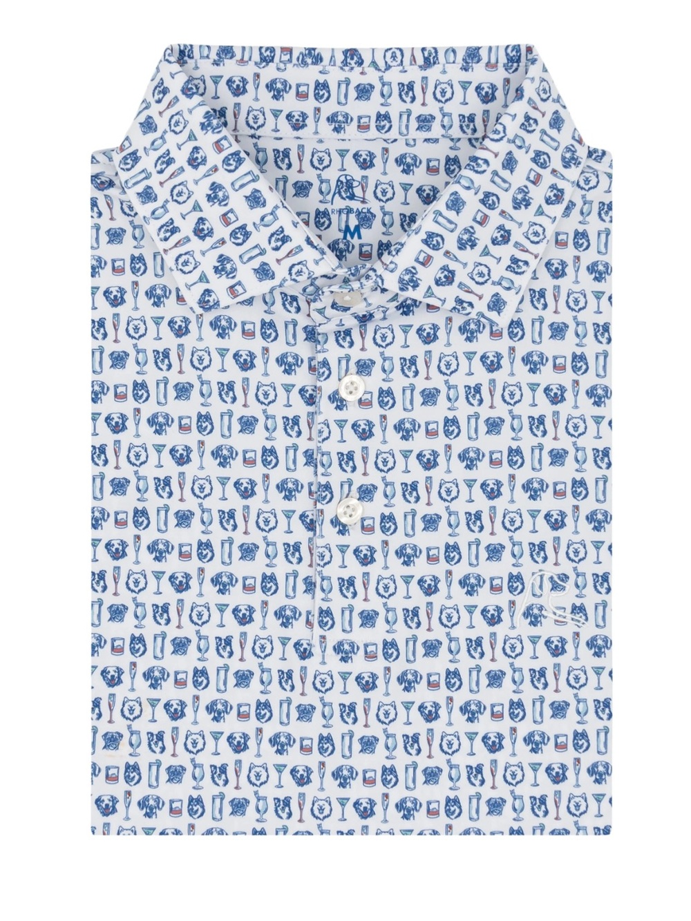 RhoBack - The Hair Of The Dog
Men's Short Sleeve Performance Polo